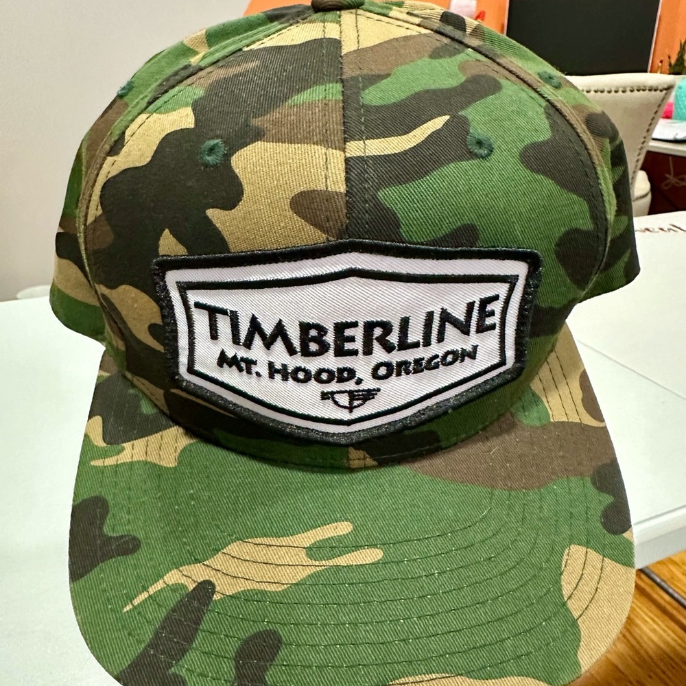 Timberline Camo Snap Back Hat - image 5